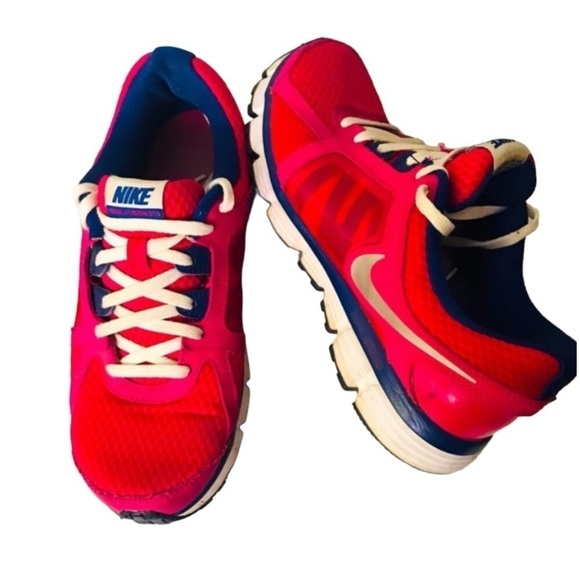 NIKE Dual Fusion Pink Running Jogging Sneaker Shoe Size 8 - Picture 1 of 8